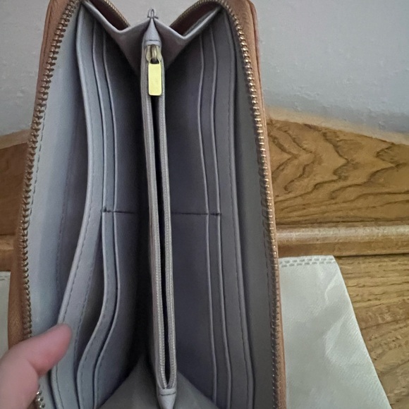 Fossil Brown Pebble leather wallet - Picture 7 of 8